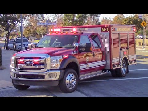 Garden Grove Fire Dept Engine Medic 1 Youtube