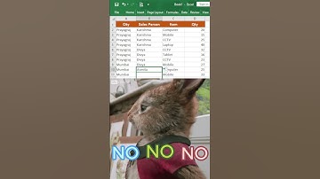 Fill all blanks cell in one click |  #Shorts #trending #excel