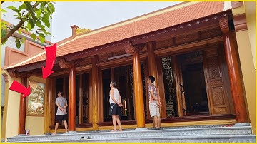 "Đập Hộp" Mẫu Nhà Gỗ 3 Gian Đẹp Giá rẻ, Giúp BẠN Thỏa Ước Mơ. O97.279.2668