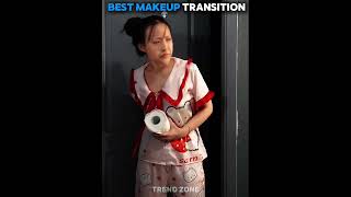 Best makeup transition 🥵🔥 #trollface #edit #troll #fyp