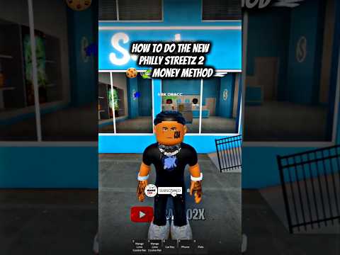 Thumbnail for New “Cookies” Money Method Tutorial (Philly Streetz 2)💰👨🏽🍳 #philly #subscribe #shorts #roblox