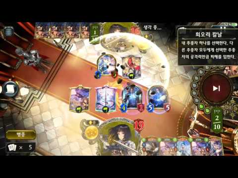 포격지원 로얄 vs 루미나스 로얄