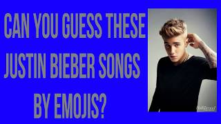 Can you guess these Justin Bieber songs by emojis? screenshot 5