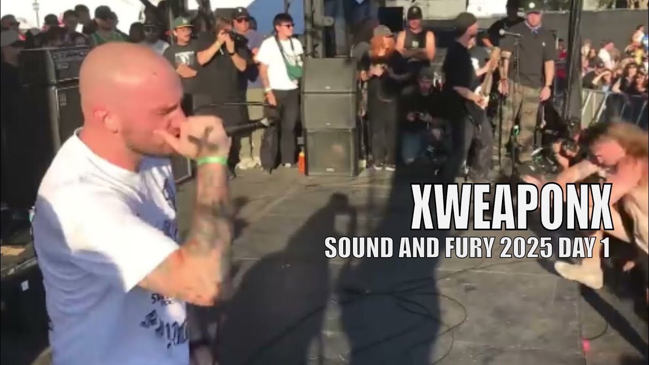 xWEAPONx Brings Louisville Edge to Sound & Fury 2025 | Straight Edge Hardcore Domination (Full Set)