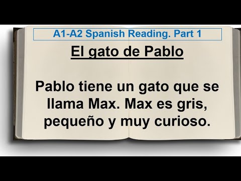 Easy Spanish Reading Practice | Short Stories for Beginners for A1-A2 ...