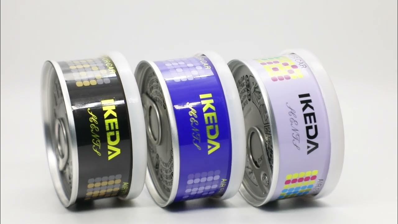 Ceramic Can Car Air FreshenerIKEDA YouTube