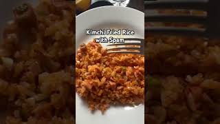 Kimchi Fried Rice with Spam