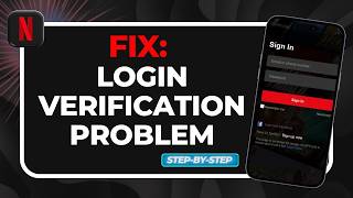 How to Fix Netflix Login Verification Problem (Code Not Working Fix) Profile