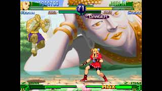 ストリートファイターゼロ3 1コインクリア（神月かりん）/ Street
