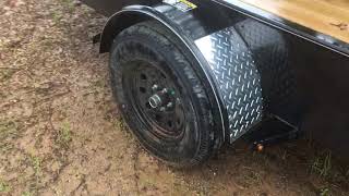 Walk-a-round of a 6x10 Utility Trailer by H&H