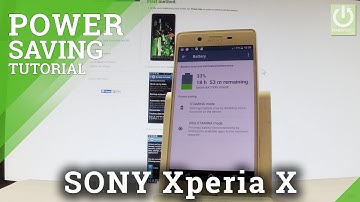 Power Saving Mode in SONY Xperia X F5121 - Use Battery Saver