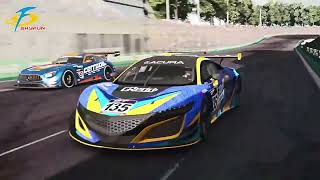 6 Dof 3 Screens Racing Car