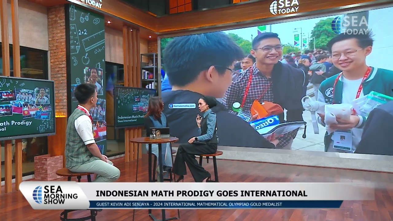 Talkshow: Indonesian Math Prodigy Goes International