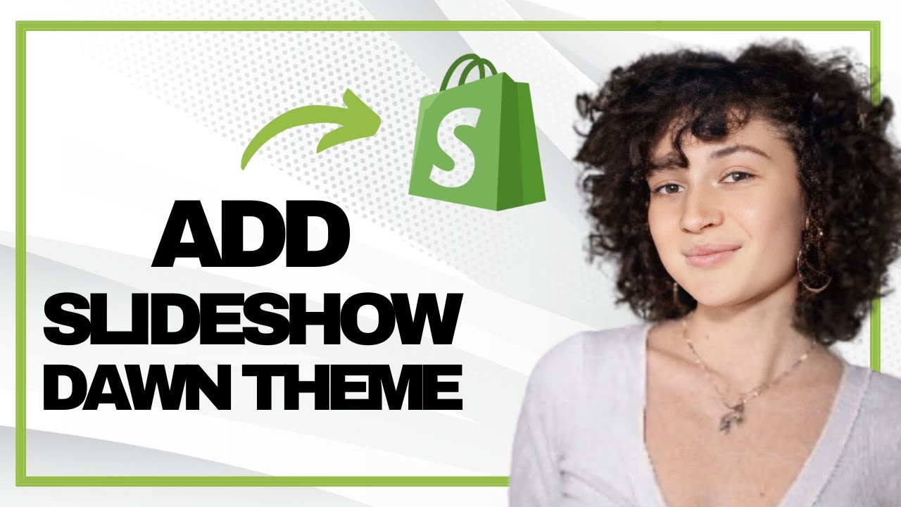 Shopify Slideshow How to Add Slideshow to Shopify Dawn Theme (Full Guide) - YouTube
