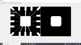 MATLAB animation of Erosion of Image with different disk radius