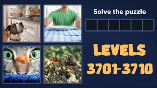 4 Pics 1 Word Levels 3701 - 3710 Answers screenshot 4