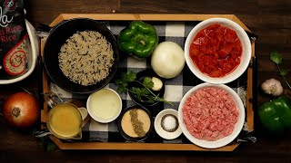 Spanish Pork Sausage With Basmati Wild Rice