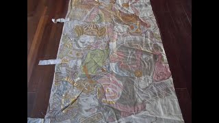 Japanese Samurai Nobori Flag (real deal Antique cotton)