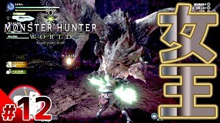 【モンハンワールド 狩猟12日目】女王リオレイアを狩る！！時代はスラアクっしょ！！