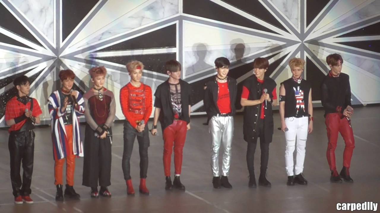 160813 NCT U 일곱 번째 감각 + ment + 127 소방차 SMT tokyo