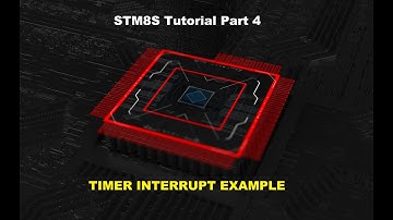 STM8S TUTORIAL Timer Interrupt Explained STVD Cosmic Compiler Timer calculation PART-4(1) || TAMIL