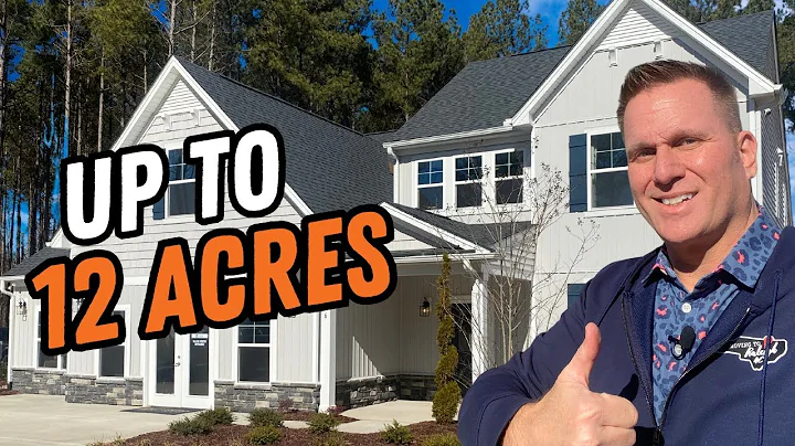 We Found a SECRET New Construction RALEIGH NC Neighborhood with MASSIVE LOTS | Garner NC