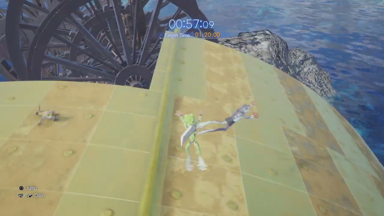 FINAL FANTASY VII REBIRTH Frog Jump Ribbiting Rollers