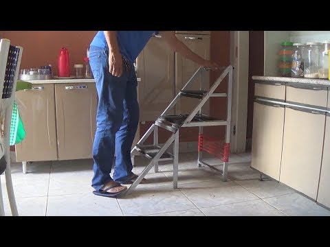 CADEIRA ESCADA DE FERRO CONSTRUÇÃO PASSO A PASSO METAL LADDER CHAIR