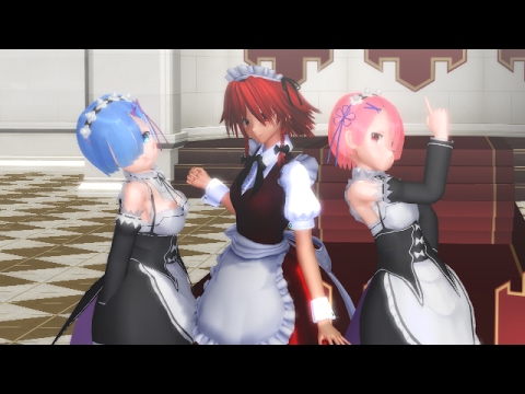 【re東方MMD】咲夜・ラム・レムで君色に染まる