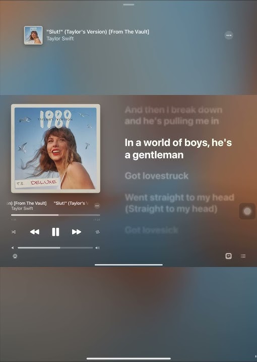 Slut! (Taylor’s Version) - Taylor Swift #swiftie #taylorswift #lyrics #shorts
