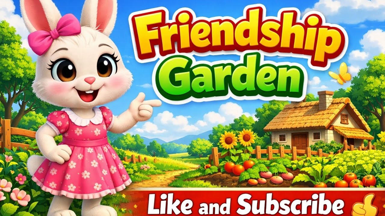 🐰 Friendship Garden | সুন্দর খরগোশের দারুন কার্টুন গল্প | Kids Cartoon Bangla