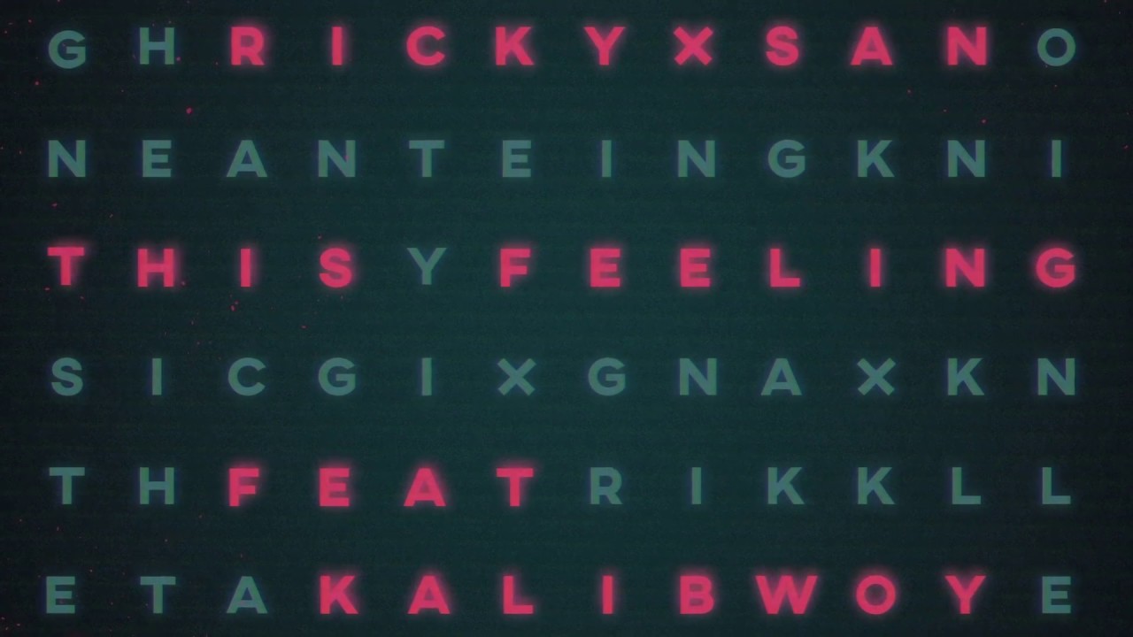 Rickyxsan - This Feeling (Ft. KaliBwoy)