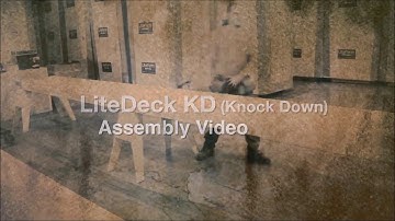 LiteDeck ICF Concrete Deck Forming System by LiteForm for Floors, Roofs & Decks Installation Video