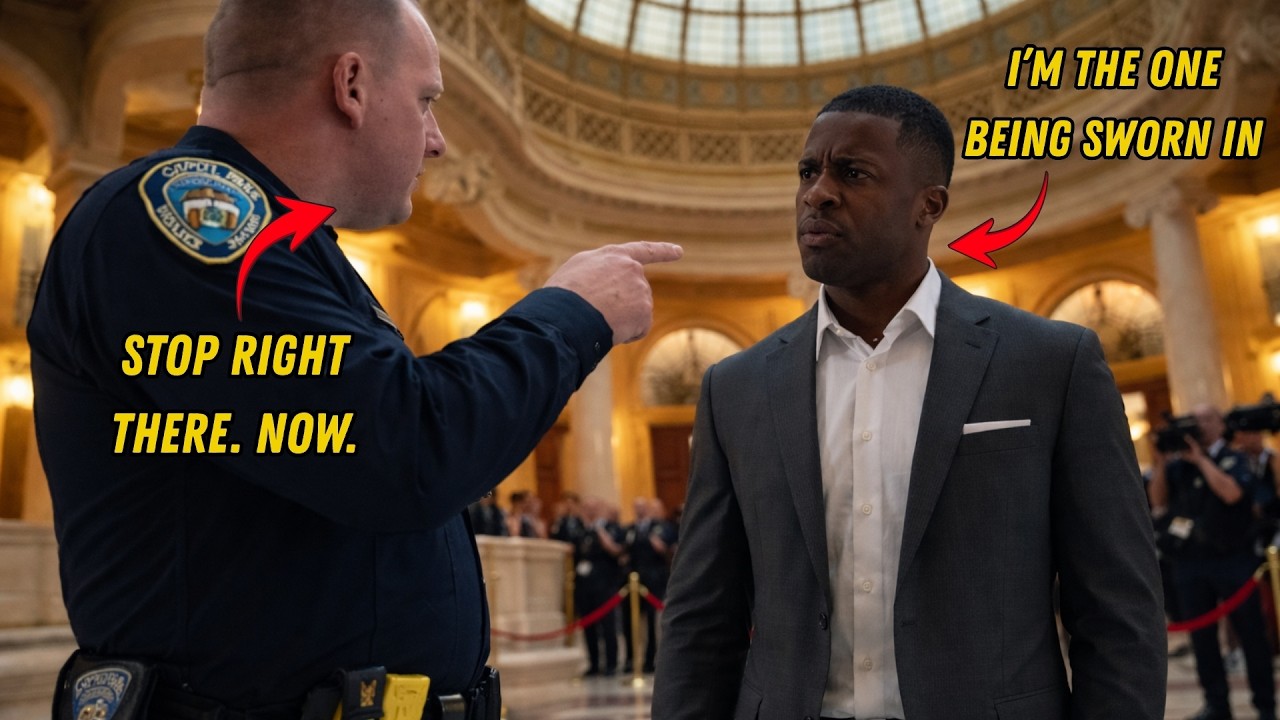 Racist Cop Stops Black Man During Swearing-In Ceremony — He’s the Appointee