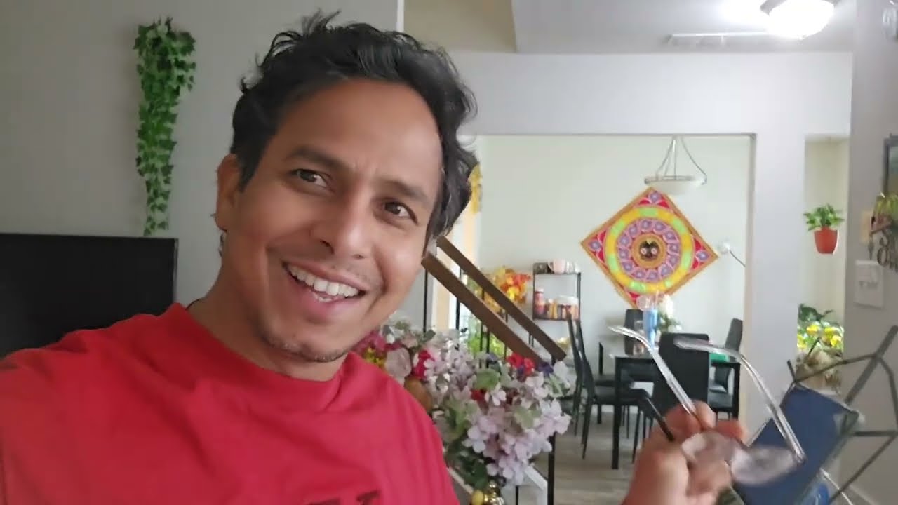 Party preparations chalichi|6 degree re hela mora morning run