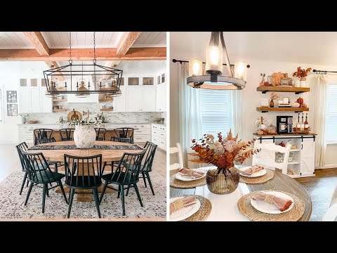 Video: Farmhouse dining room ideas – 18 styling tips for an elegantly rustic eating area