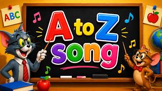 Learn ABCD with Tom &amp; Jerry | Fun Alphabet Song for Children
