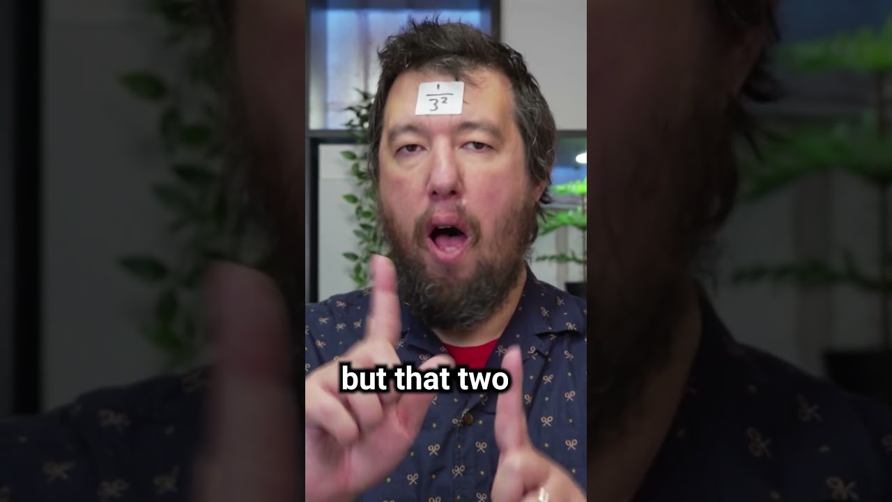 Negative Indices Explained in 60 Seconds! 