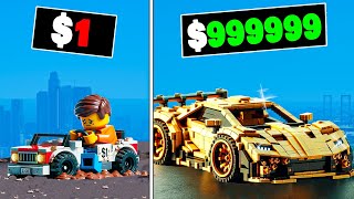 $1 to $1,000,000 Lego Car in GTA 5