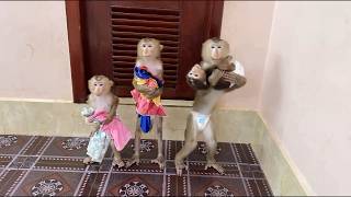 Sister Jula Cry Moaning With Tear Very Dramatic Sad & Lonely Cus Mom Leave Her Alone But Hug Kobie..