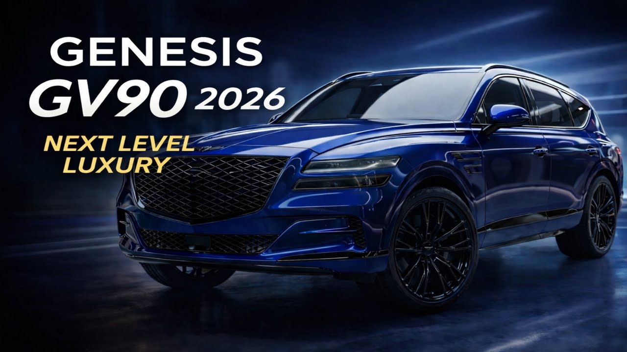 Genesis GV90 2026 – 차원이 다른 럭셔리 SUV