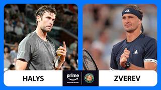 Résumé Quentin Halys - Alexander Zverev