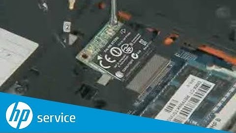 Replace the Wireless LAN | Pavilion dv7-7000 ENVY dv7-7200 | HP Support