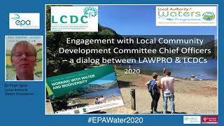11. Funding communities to engage in protecting waters: an introduction  - Fran Igoe, LAWPRO