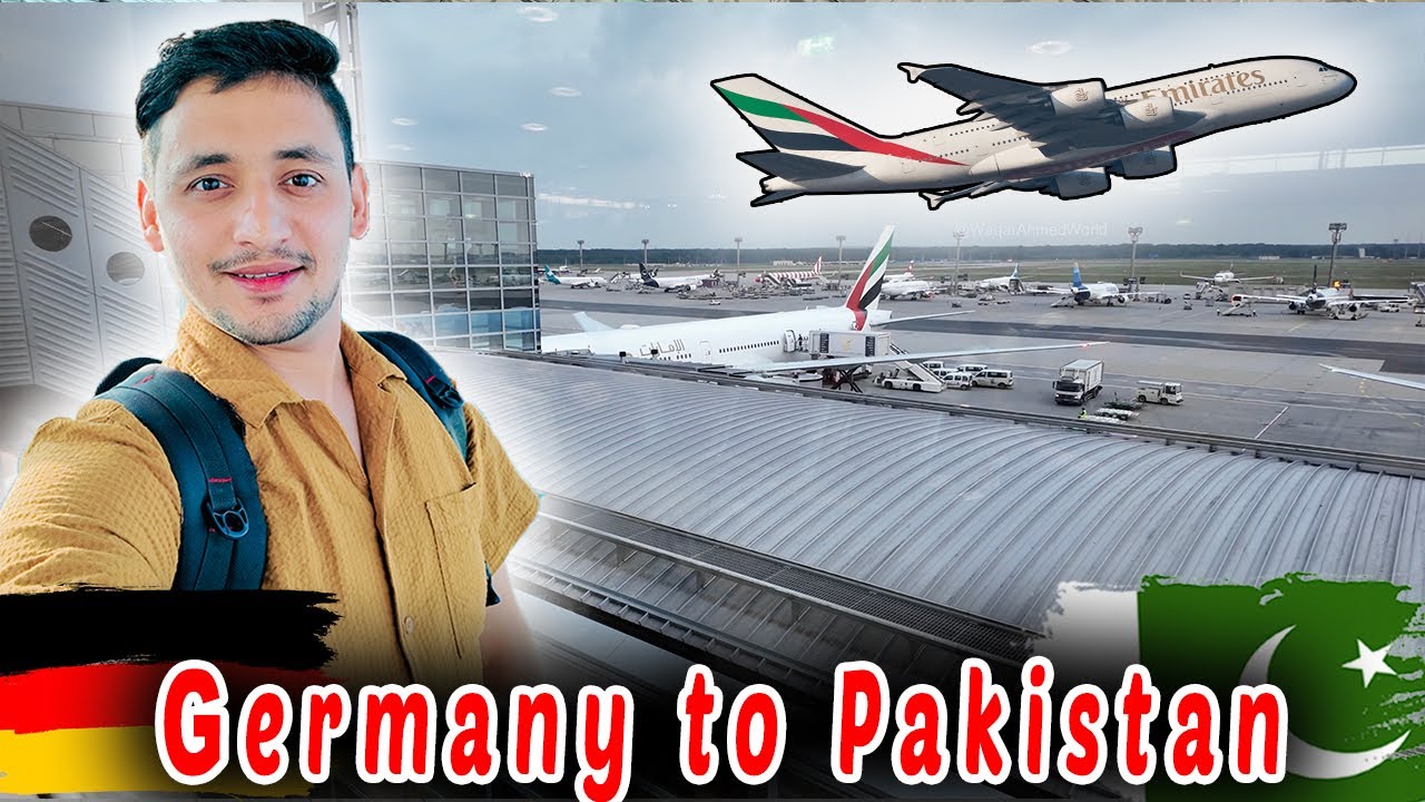 Going Back to Pakistan From Germany 😍 | Germany to Pakistan | Emirates Flight Complete Review