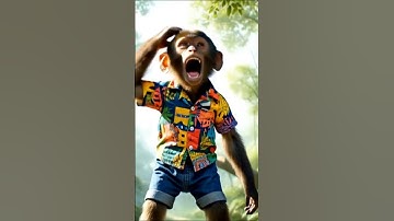 jungle mein interview | viral monkey vlogs | veo 3 #shorts #monkeyvlogs #ai #veo3