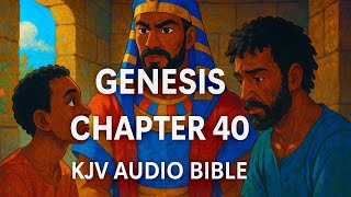 Joseph Interprets Dreams in Prison?!😳🔓 | Genesis 40 KJV Audio Bible 🔊
