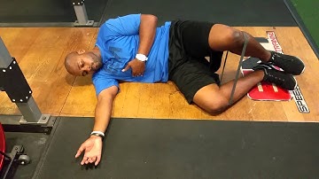 Mini Band Side Lying Clam