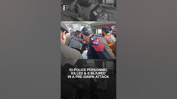 Pakistan: Militants Kill 10 in Police Station Attack | Subscribe to Firstpost