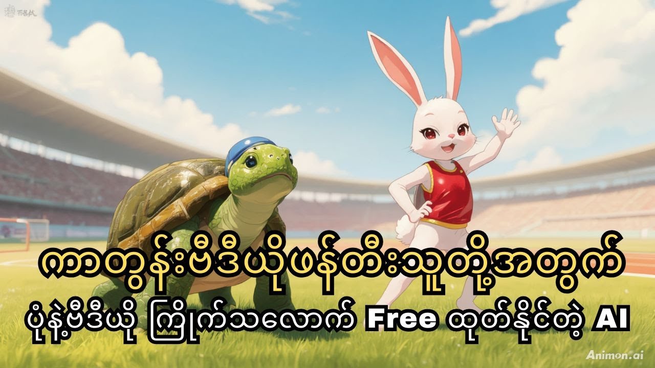 ပုံနဲ့ဗီဒီယို အလွယ်တကူဖန်တီးနည်း | Animon AI & ChatGPT သုံးပြီး ကာတွန်းဗီဒီယိုလုပ်ဆောင်နည်း